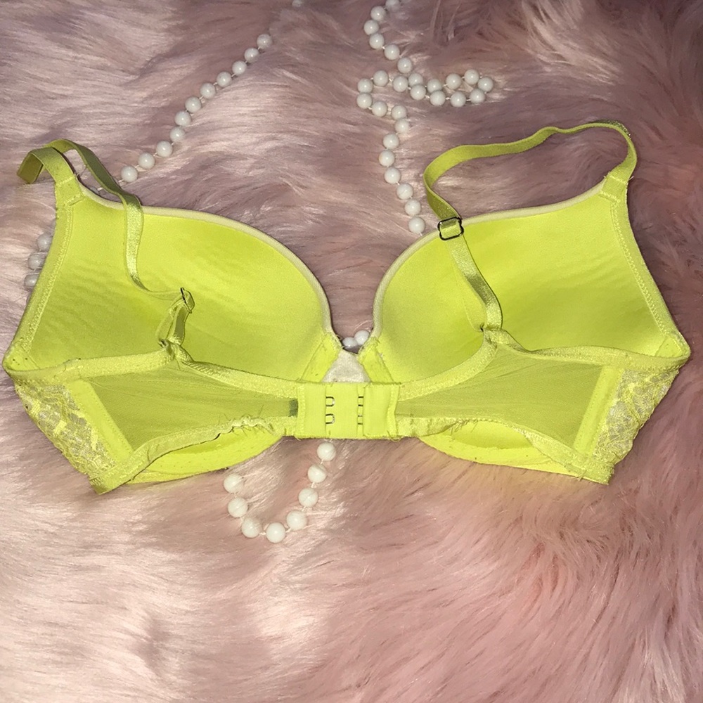 Victoria Secret Neon Yellow Bra - Picture 2 of 5